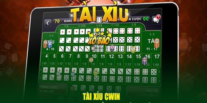 Game Tài xỉu tại cwin sở hữu luật chơi dễ hiểu 