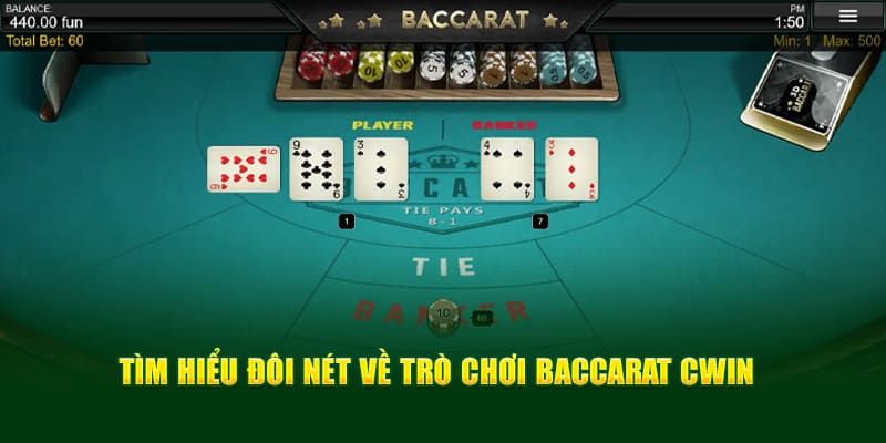 Baccarat tại cwin là tựa game đang rất được yêu thích hiện nay