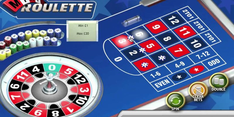 Chơi Roulette Cwin bằng quy luật Martingale